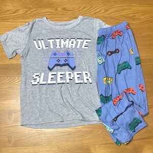 Ultimate Sleeper Kids Pajama Set - Gray and Blue